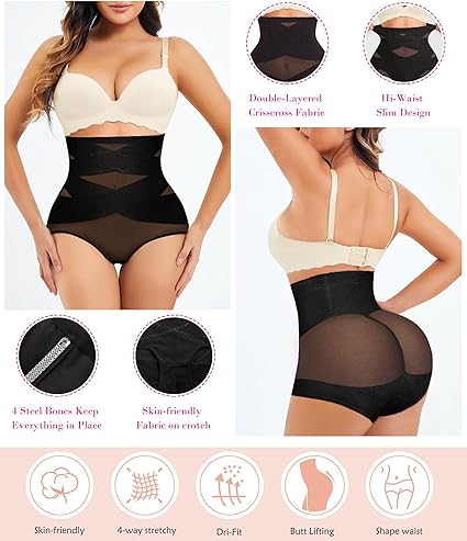 PANTY SIRENA🧜♀️ SKINFUSE® DE COMPRESIÓN TIRO ALTO🩱