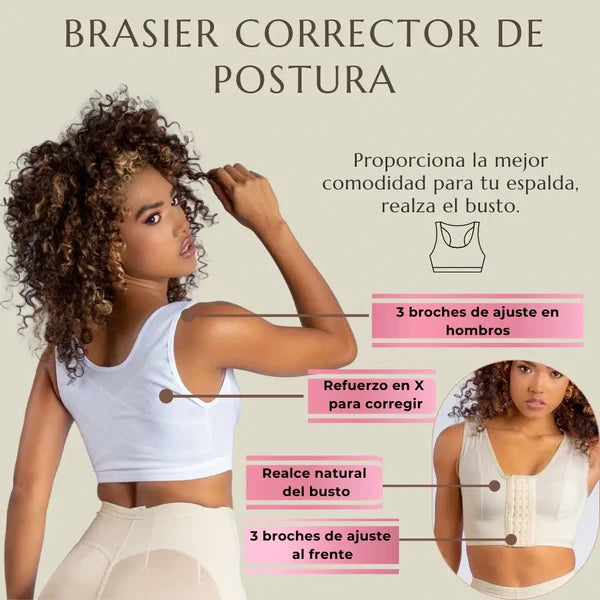Brasier🧜♀️Body perfection pro® ➕ Corrector de postura ➕ Efecto Realce
