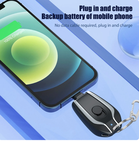 ⚡ LLAVERO POWERBANK (CARGADOR) 🔋