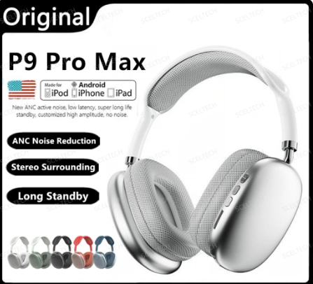 Audífonos P9 1.1 bluetooth- Cancelación de ruido