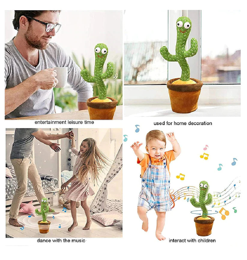 CACDANCE™ - DIVERTIDO CACTUS BAILARÍN QUE HABLA