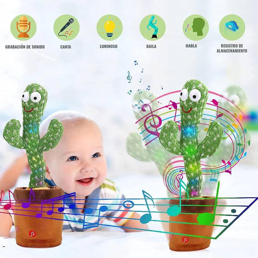 CACDANCE™ - DIVERTIDO CACTUS BAILARÍN QUE HABLA