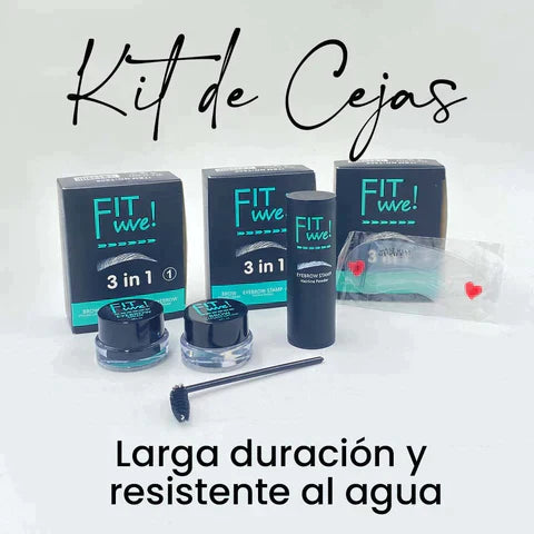 FIT Me® SELLO PARA CEJAS 3 EN 1🔥